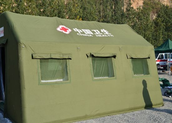 广东军用充气帐篷